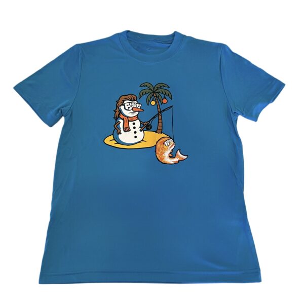 Youth Snowman Dry Fit Shirt